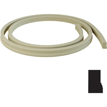 Ekena Millwork WM180 - 2"H x 1 1/4"D x 144"L Casing Flexible Moulding CASFWM180X144